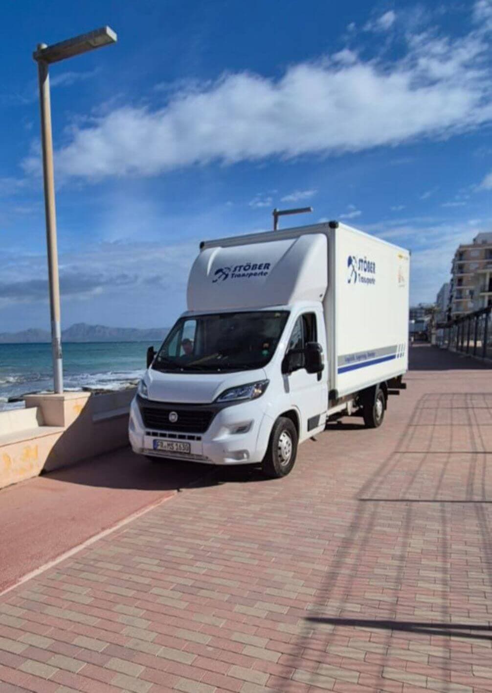 Stoeber Transporte truck – Part-load shipping to Mallorca